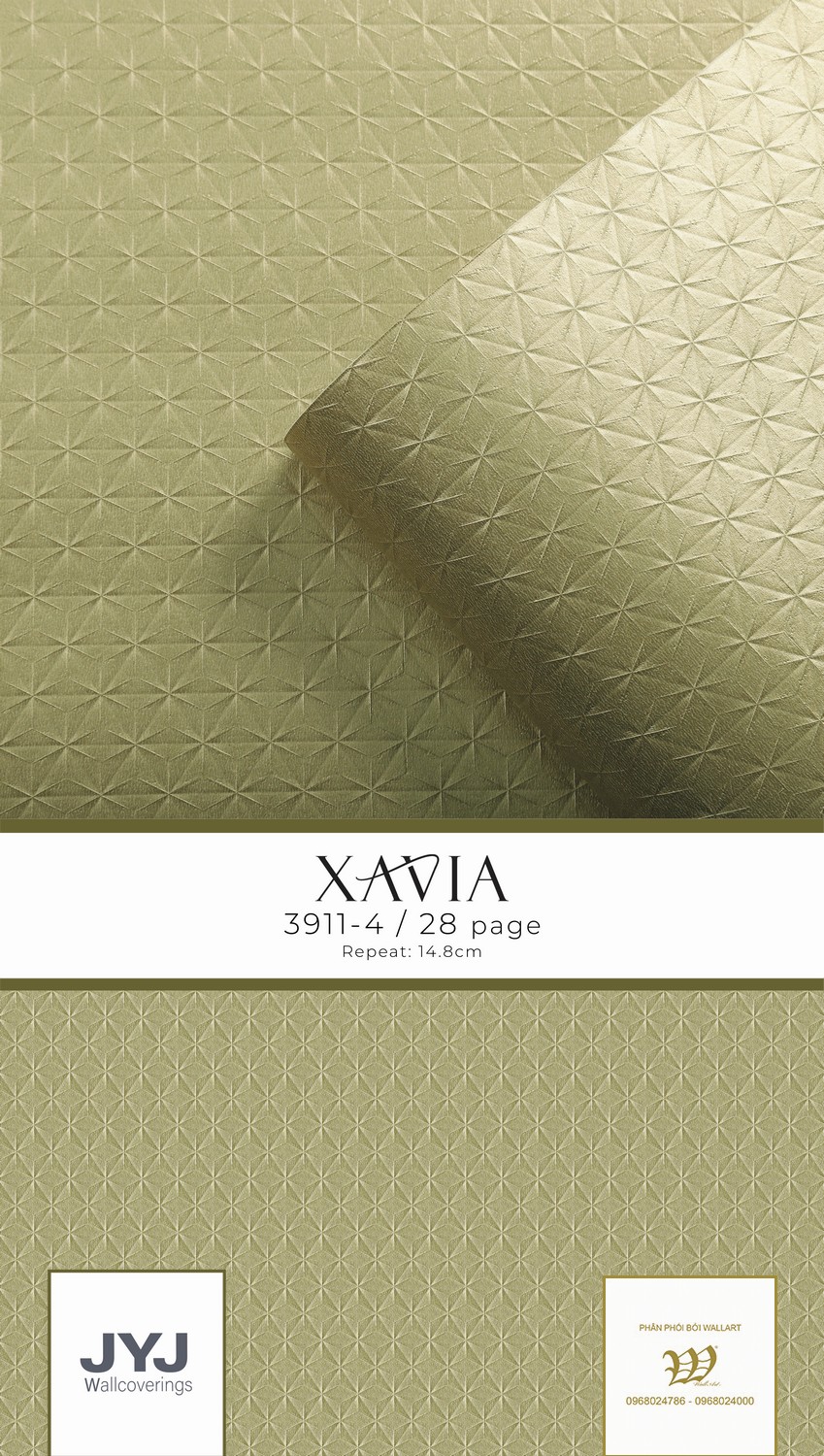 Giấy dán tường Xavia 3911-4